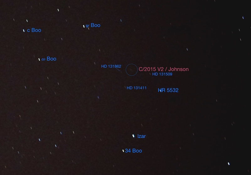 彗星 C/2015V2 Johnson